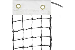 Aoneky 42' Twisted Tennis Court Net - Knotted Poly Outdoor Replacement Professional Tennis Net
