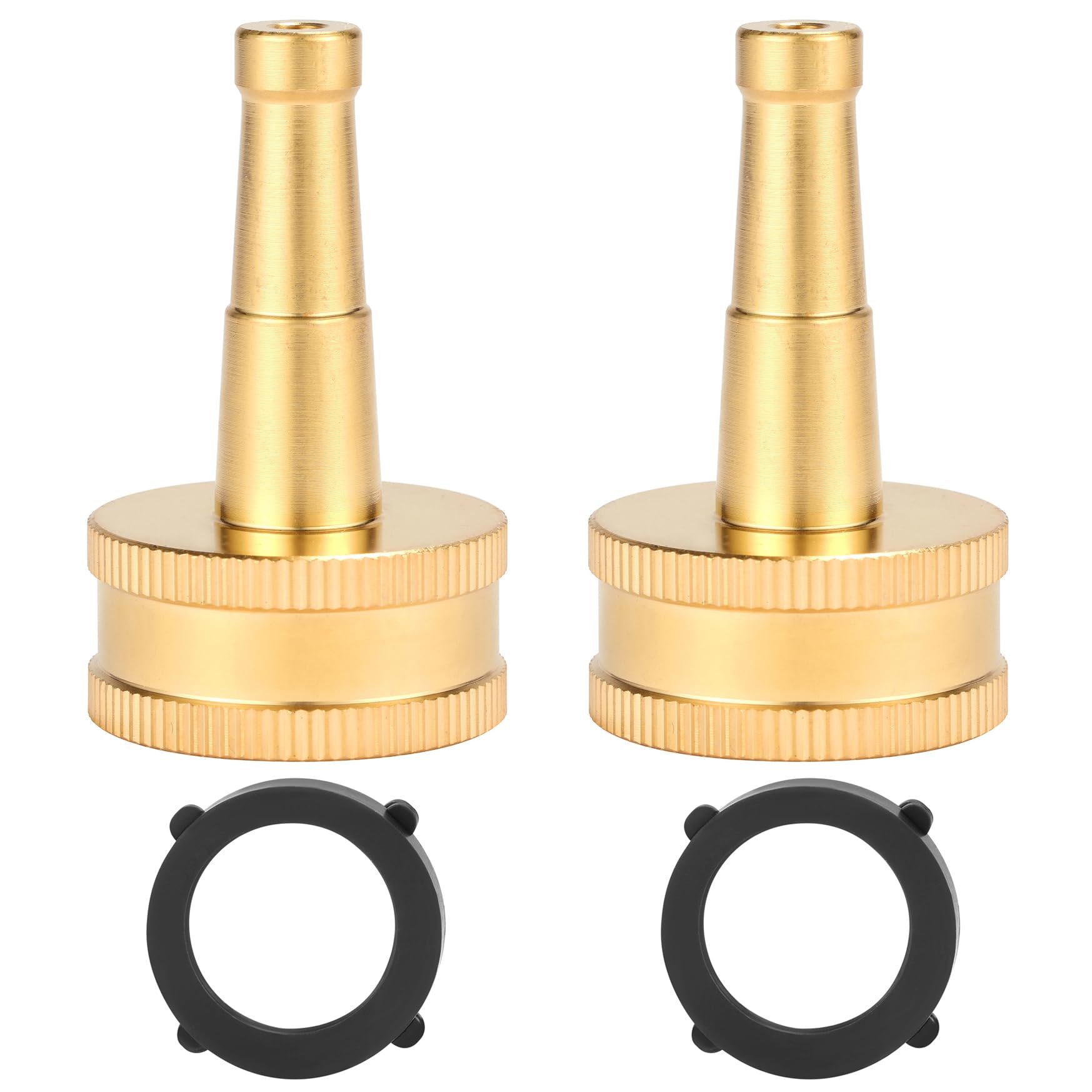 Photo 1 of 2 Pack Sweeper Nozzle for Garden Hose, 2" Hose jet nozzle with 3/4-Inch Hose Thread Inlet