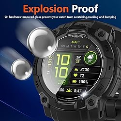 Yskbilm （3+2 Pack） for Garmin Instinct 3 45mm