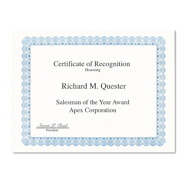 Amazon Com Geographics 20008 Parchment Paper Certificates