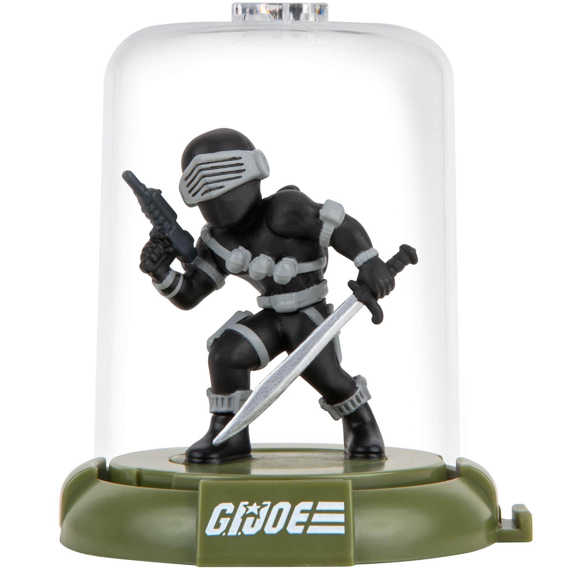 Domez G.I. Joe Series 1 Collector’s Box Set - Includes Duke, Snake Eyes, Cobra Commander & Storm Shadow - Authentic & Highly Detailed Collectible Characters - Connect, Collect, Display