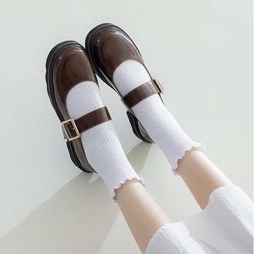 Mcool Mary Lot De 12 Paires Chaussettes Blanches à Volants Pour Femme - Ultra Fines Soie Transparente - Taille 35-42