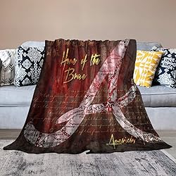 LJHFDM Atlanta Baseball Throw Blanket Lightweight