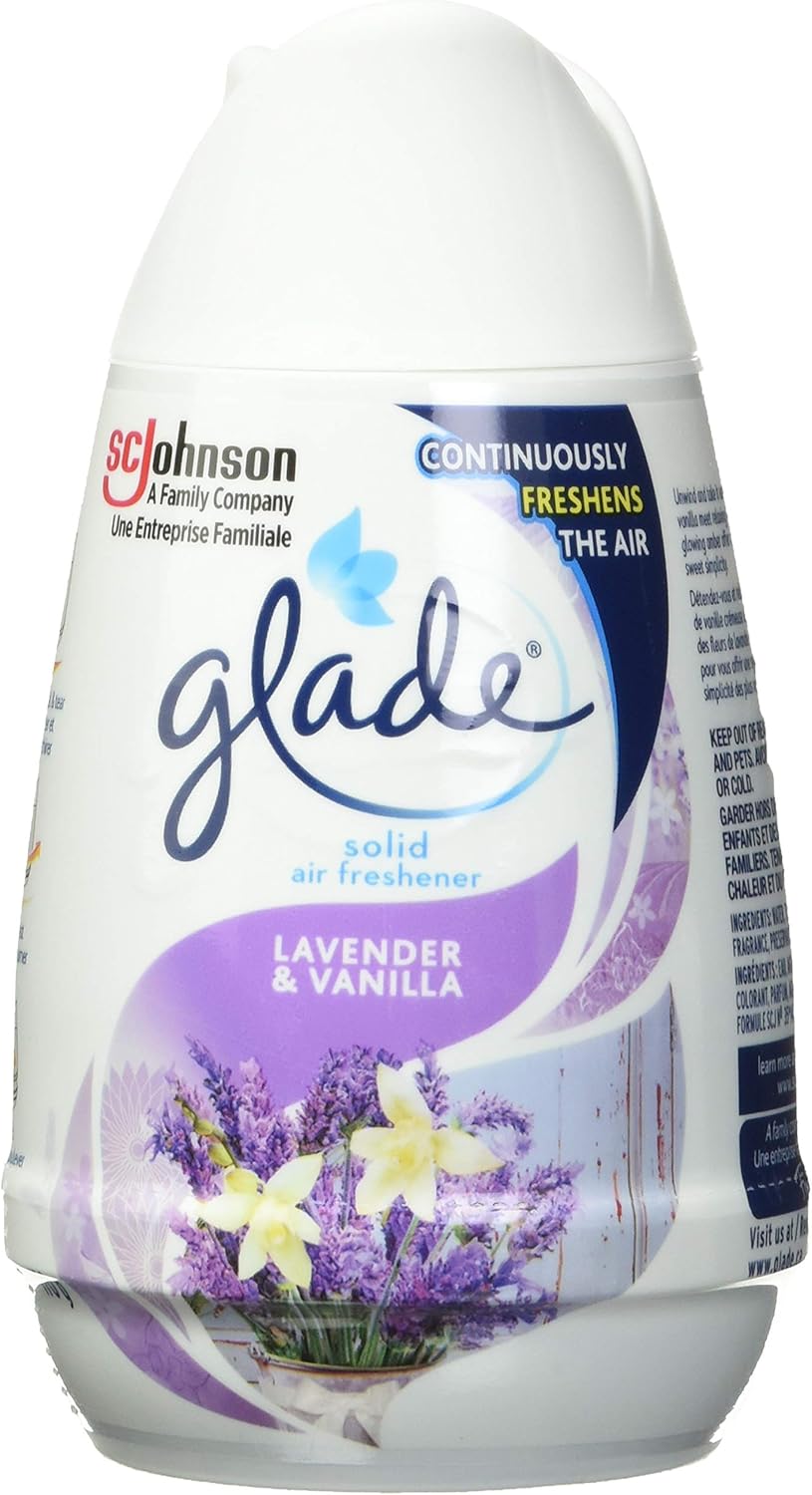 Glade Solid Air Freshener, Lavender & Vanilla 2040 Grams (Pack of 12) Amazon.ca Health