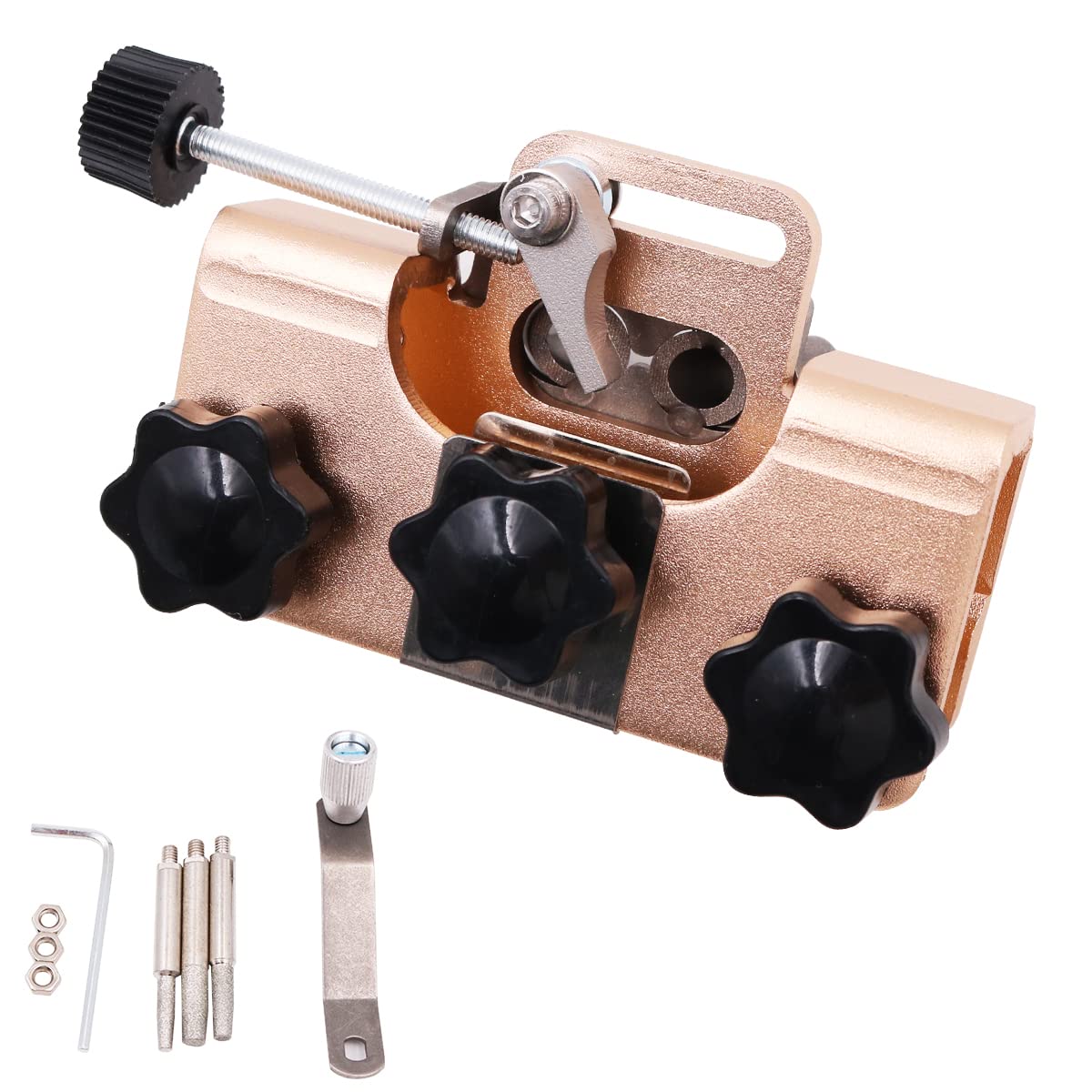 VOANZO Chainsaw Sharpener Portable Chain Saw Sharpening Tool Set Quick Sharpening Suitable for All Kinds of Chain Saws and Electric Saws