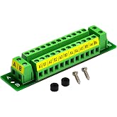 OONO 16 Amp 2x12 Position Terminal Block Distribution Module for AC DC