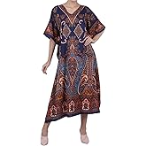 Miss Lavish London Kaftan for Women Dress Summer Swimsuit Cover Up, Plus Size Kaftan, Cruise & Caribbean Vacation Coverup