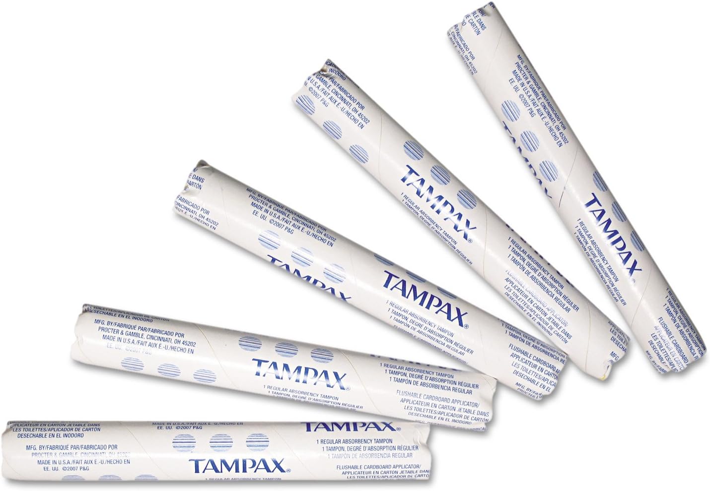 Tampax Tampons for Vending Dispenser in Vending Tubes, Hospeco T500,(Case of 500): Industrial & Scientific