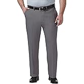 Haggar Men's Premium Comfort Classic Fit Flat Front Dress Pant - Regular and Big & Tall