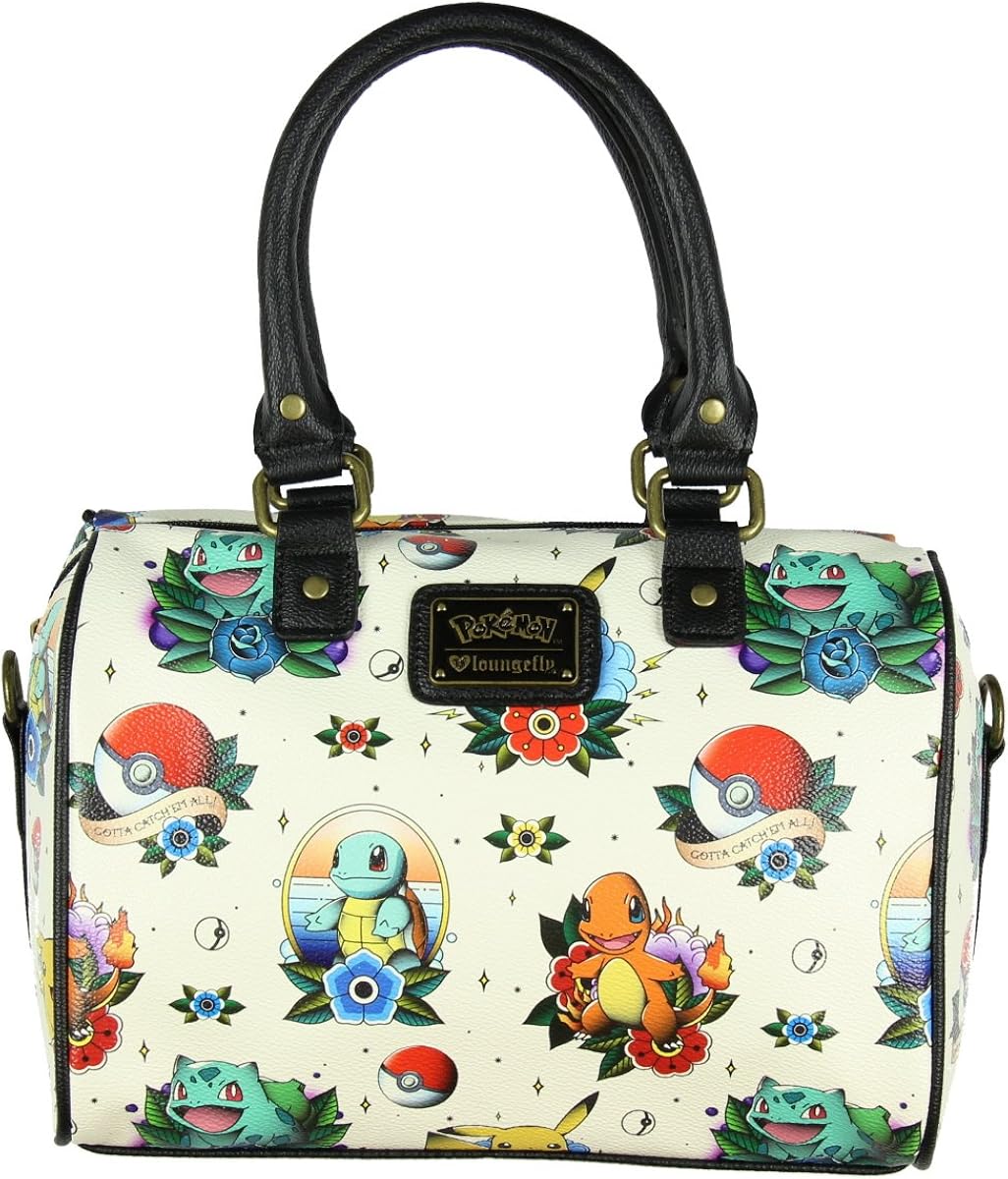 Buy Loungefly Pokemon Crossbody Bag CreamMulti at Amazon.in