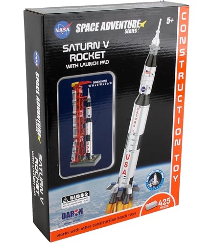 Dragon Models Apollo 11 Saturn V Spacecraft Building Kit, 1/72