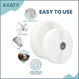 AXATY Hook and Loop Tape 20mm x 12m Self Adhesive White Nylon view 4