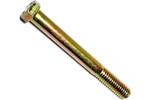 Hard-to-Find Fastener 014973253011 Grade 8 Coarse Hex Cap Screws, 7/16-14 x 4-Inch, 10-Piece