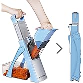 Mandoline Slicer for Kitchen &Safe Vegetable Chopper & Adjustable,Mandoline Slicer. All in 1, Can Cut Slicing, Strips