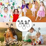 xiaozhenjida 3 Pcs Butterfly Headband Halloween Party Hair Accessories Antenna view 4