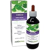 Naturalma Ginkgo (Ginkgo biloba) Leaf Alcohol-Free Tincture - 6.76 fl oz Liquid Extract in Drops - Herbal Supplement - Vegan