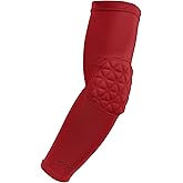 CHAMPRO Tri-Flex Compression Arm Sleeve with Padded Elbow for Football, Basketball, and More