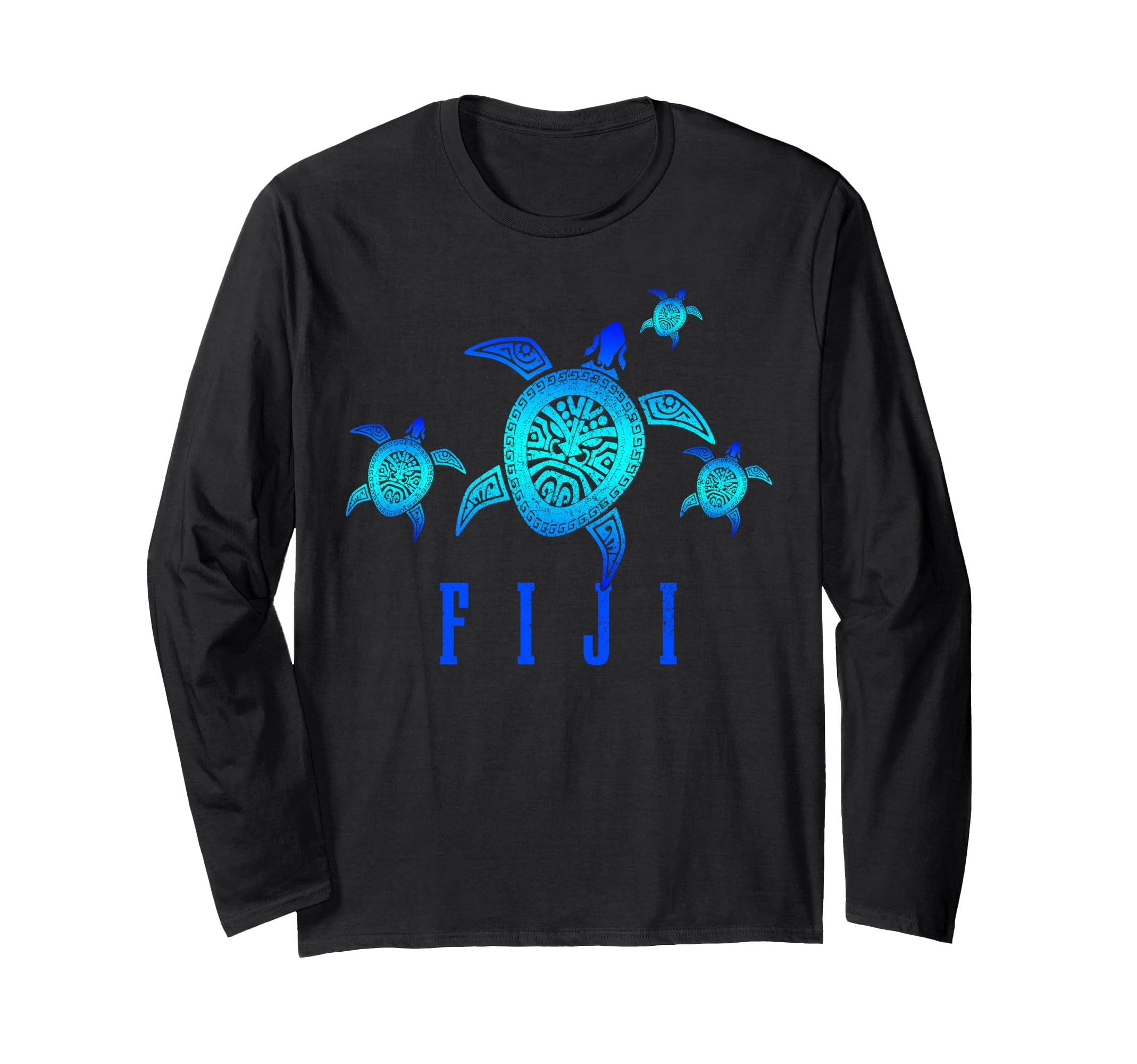 Fiji Islands Turtle Diving Diver Long Sleeve T-Shirt
