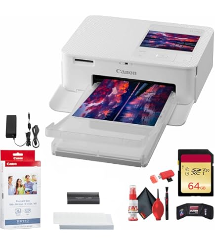 Amazon.com : Canon SELPHY CP1500 Wireless Photo Printer with KP
