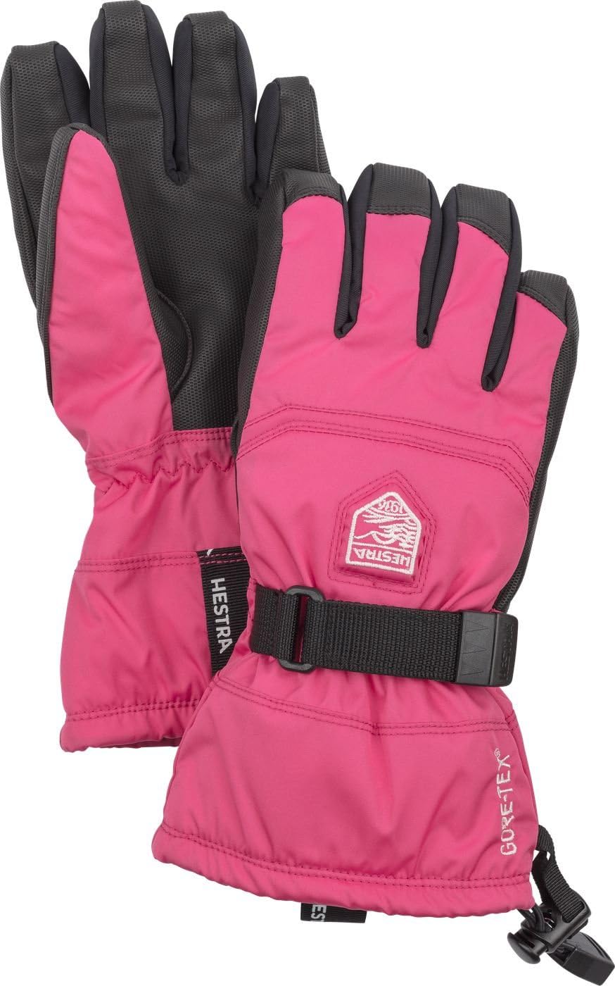 hestra kids ski gloves