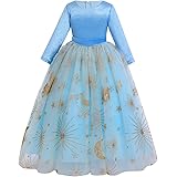 Flower Girls Vintage Lace 3/4 Sleeve Bridesmaid Velvet Dress Princess Wedding Party Pageant Evening Formal Prom Ball Gown