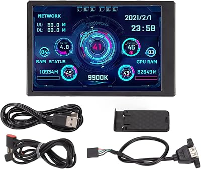 ciciglow 3.5 inch IPS USB Mini PC Sensor Panel Display CPU GPU RAM Temperature
