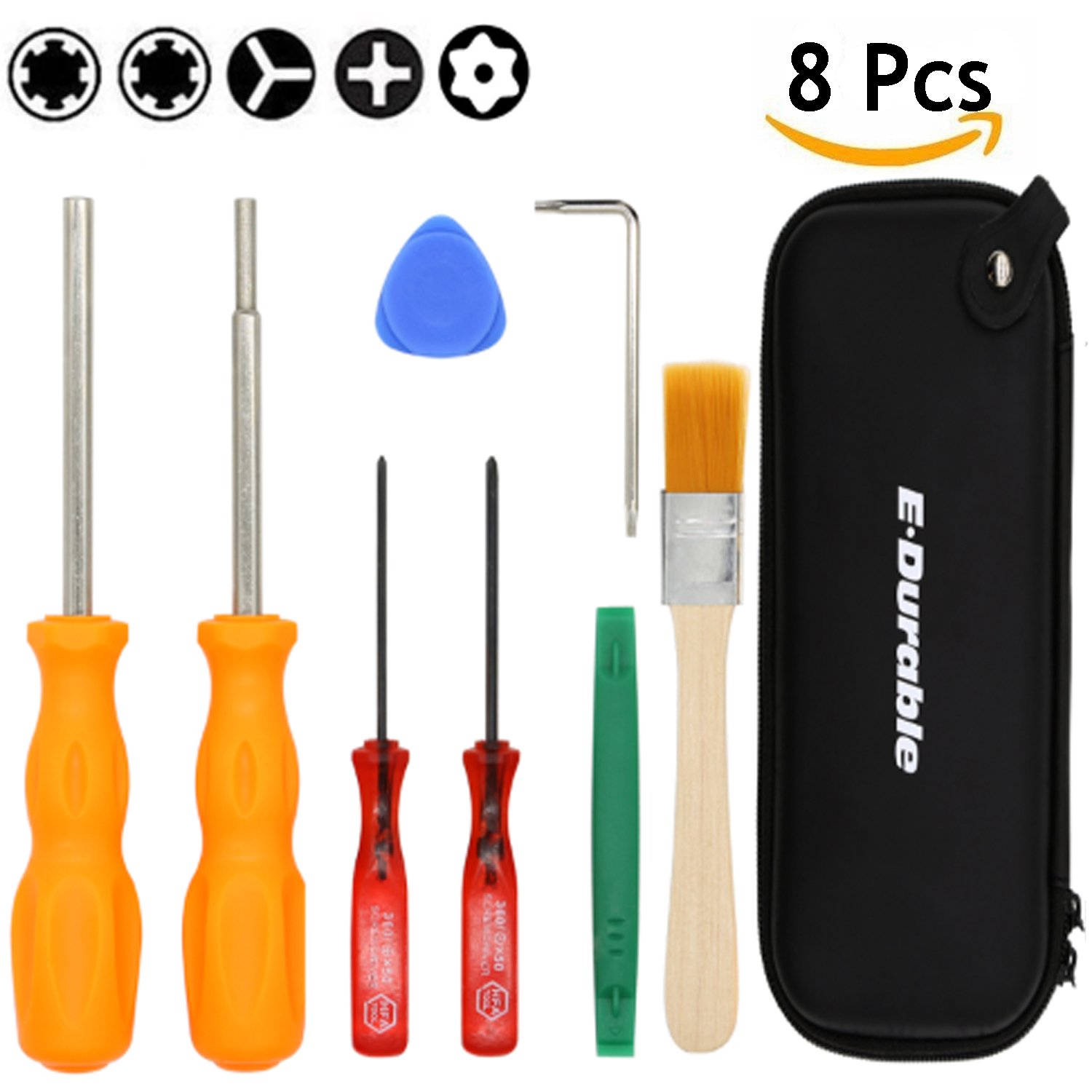 E.Durable Game Consoles Screwdriver Kit for Nintendo Switch New 3DS Wii