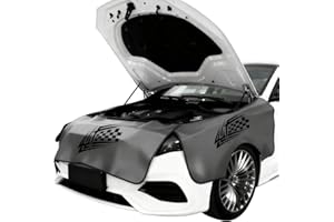 Tiansiao Fender Covers for Mechanics,3 Pcs Microfiber Leather Fender Protector Mats with Stronger Magnets & Hooks for Mechani