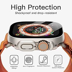 JETech Case with Screen Protector for Apple Watch