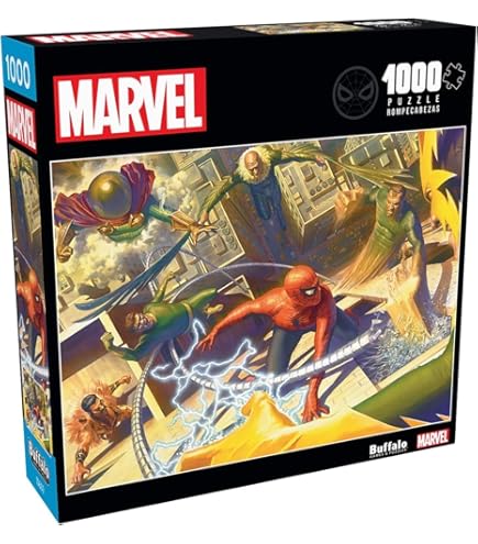 Educa Puzzle 1000 Parça - Marvel Kahramanları Karikatür Deniz Shop