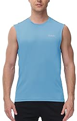Cakulo Mens Sleeveless Muscle Workout Shirts Quick