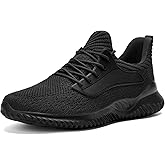 Akk Walking Shoes for Men Sneakers - Slip on Memory Foam Running Tennis Shoes for Athletic Workout Gym Jogging Indoor Outdoor Lightweight Breathable Casual Sneakers