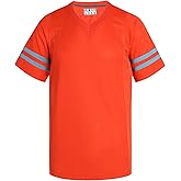 Pullonsy American Football Jerseys for Men Unisex Replica Plain Workout Sport Game Shirts Casual Outwear