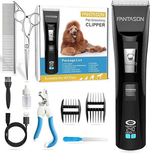 professional pet grooming kit