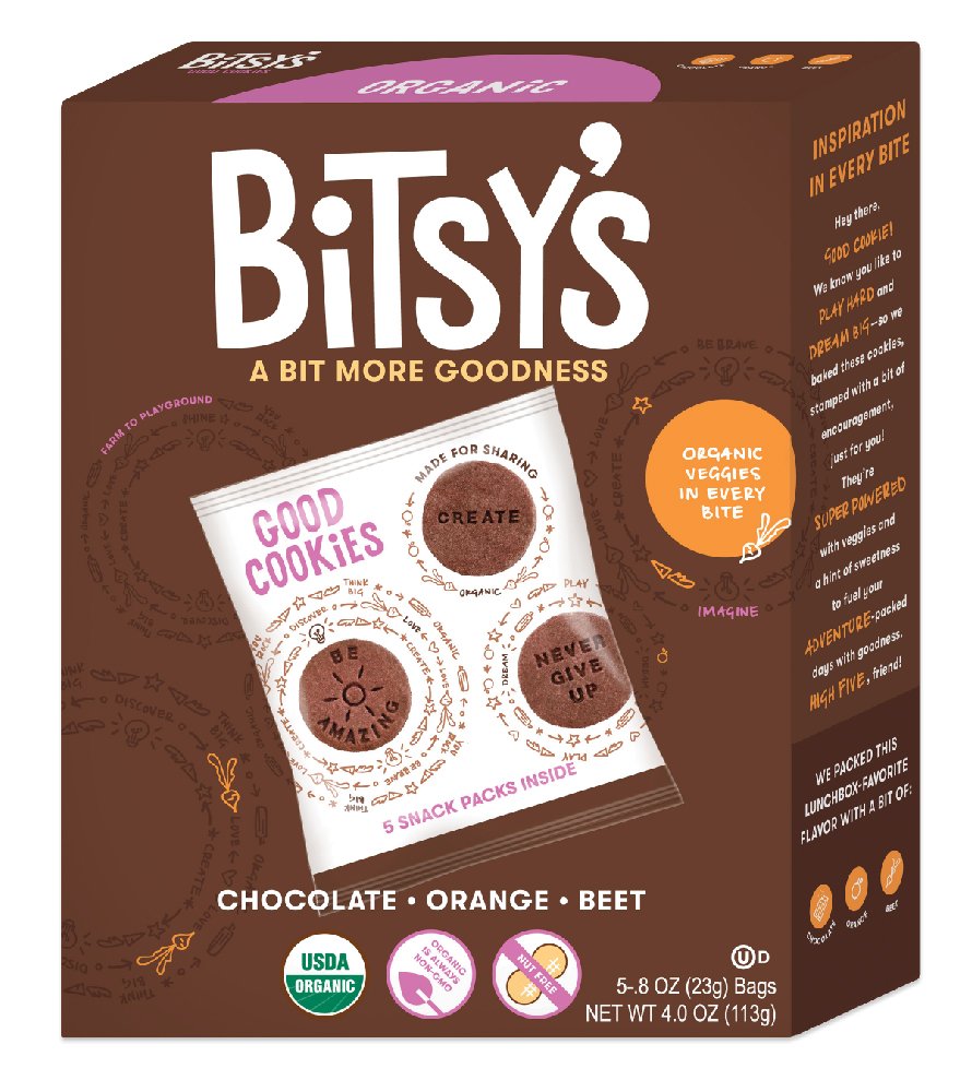 Bitsy's Good Cookies, Chocolate Orange Beet [Multi-Pack]