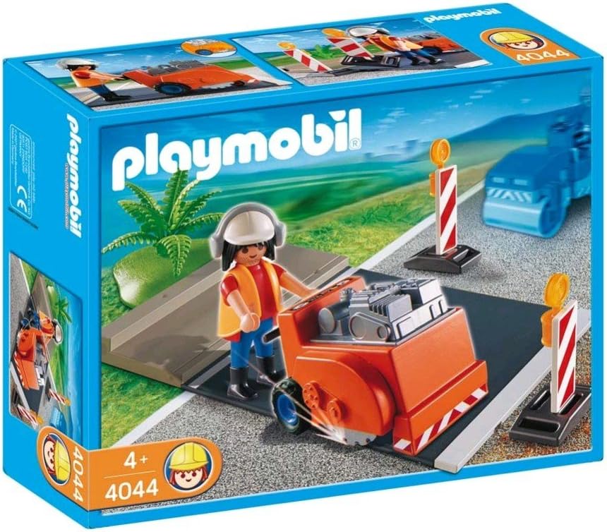 Playmobil Asphalt Cutter Construction Set