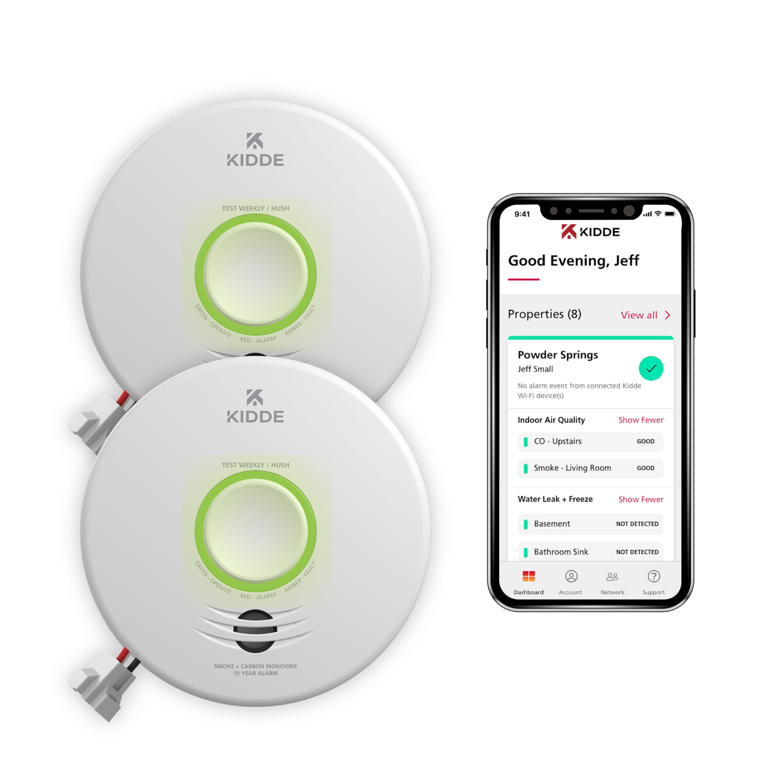 Kidde Smart Smoke & Carbon Monoxide