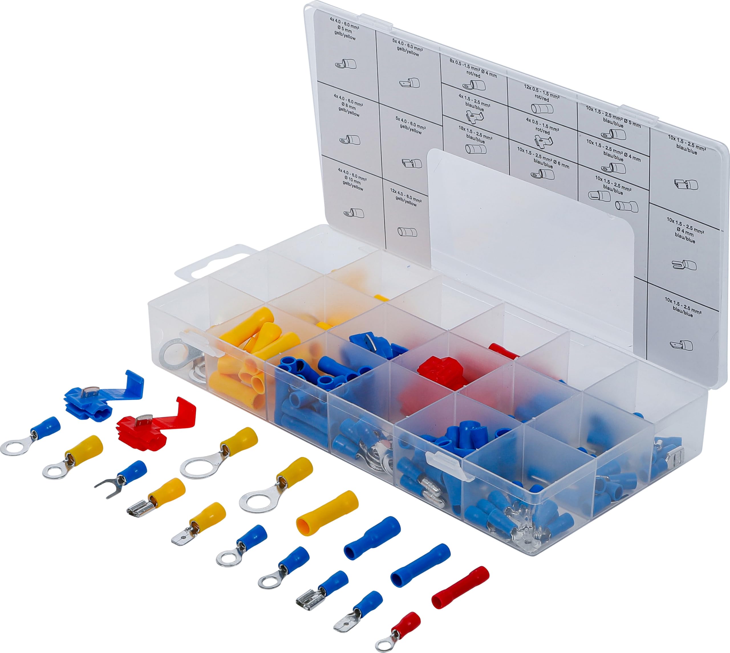 BGS 14105 | Cable Lug Set | 160 pcs.