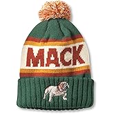 AMERICAN NEEDLE Mack Truck Pillow Line Knit Pillow Line Knit Cap Beanie Hat (23012A-MACKT-DGBOGI)