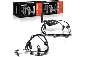 A-Premium Pack of 2 Front Left and Right ABS Wheel Speed Sensors for Dodge, Chrysler Models - Journey 2009-2020, Avenger 2008-2014, 200 2011-2014, Sebring 2007-2010, Replace# 05085823AB, 5085823AC