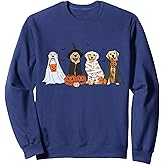 Golden Retriever In Ghost Golden Retriever Ghost Dogs Sweatshirt