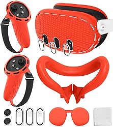 Silicone Cover Set Compatible with Meta/Oculus