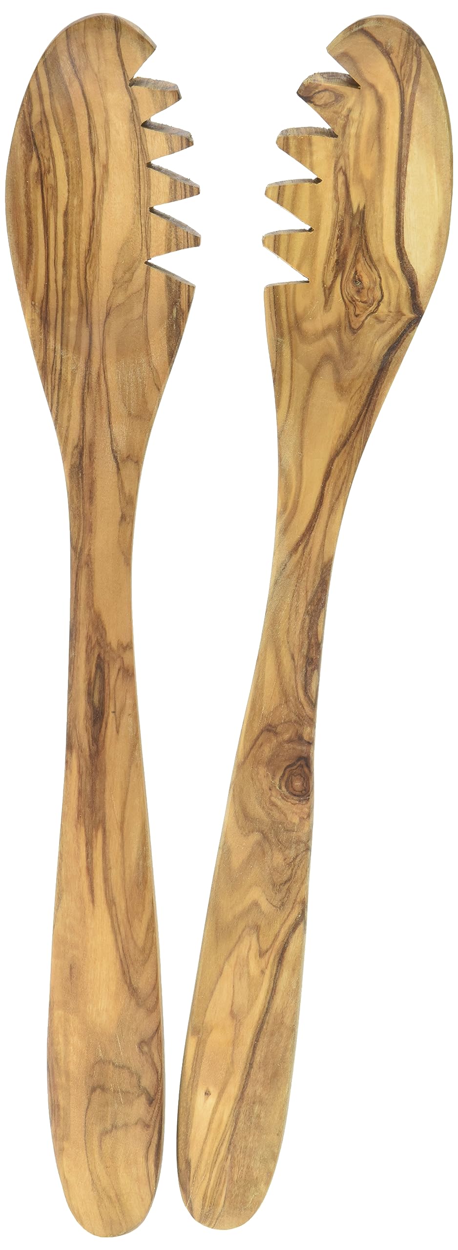 Kora Salad Servers, Olive Wood