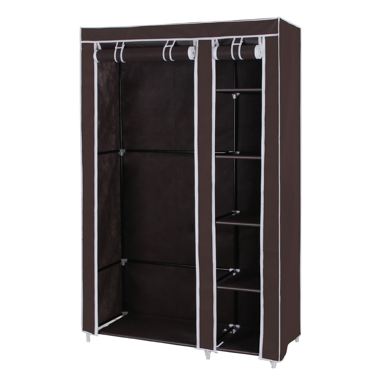 Styleys Wardrobe Cupboard Almirah Foldable Storage Rack Collapsible