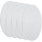 uxcell 5Pcs Aluminum Disc, 2"(50mm) Diameter 0.04"(1mm) Thickness Round Aluminum Sheets 6061 Aluminum Circle Plates for Metal Stamping