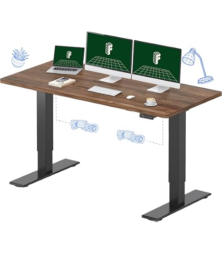 Amazon.com: FLEXISPOT 4-Leg Standing Desk with Storage, 63