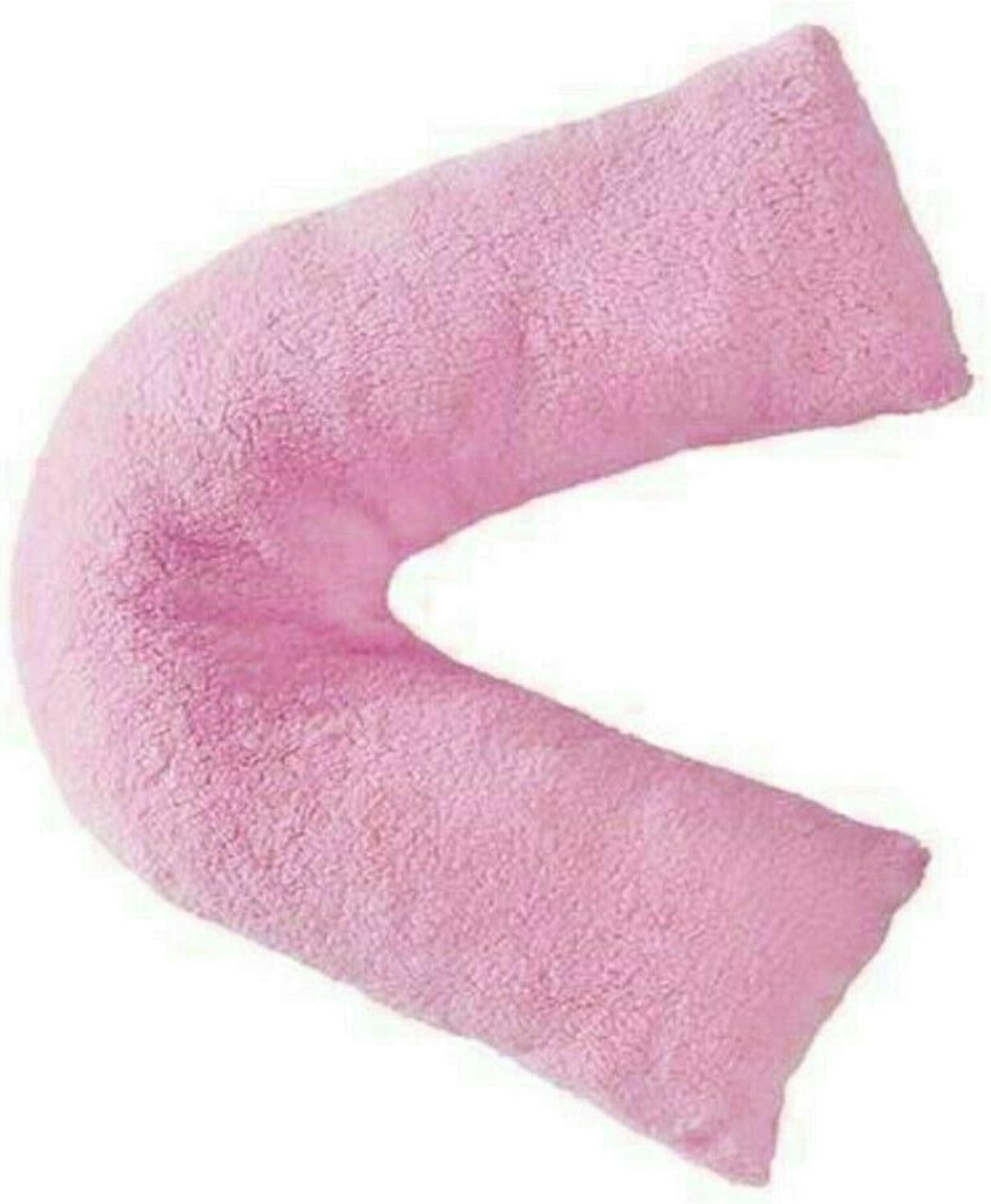 NIGHTZONE Teddy V Shaped complete pillow or Case for support Maternity, Neck, Back, Soft Warm