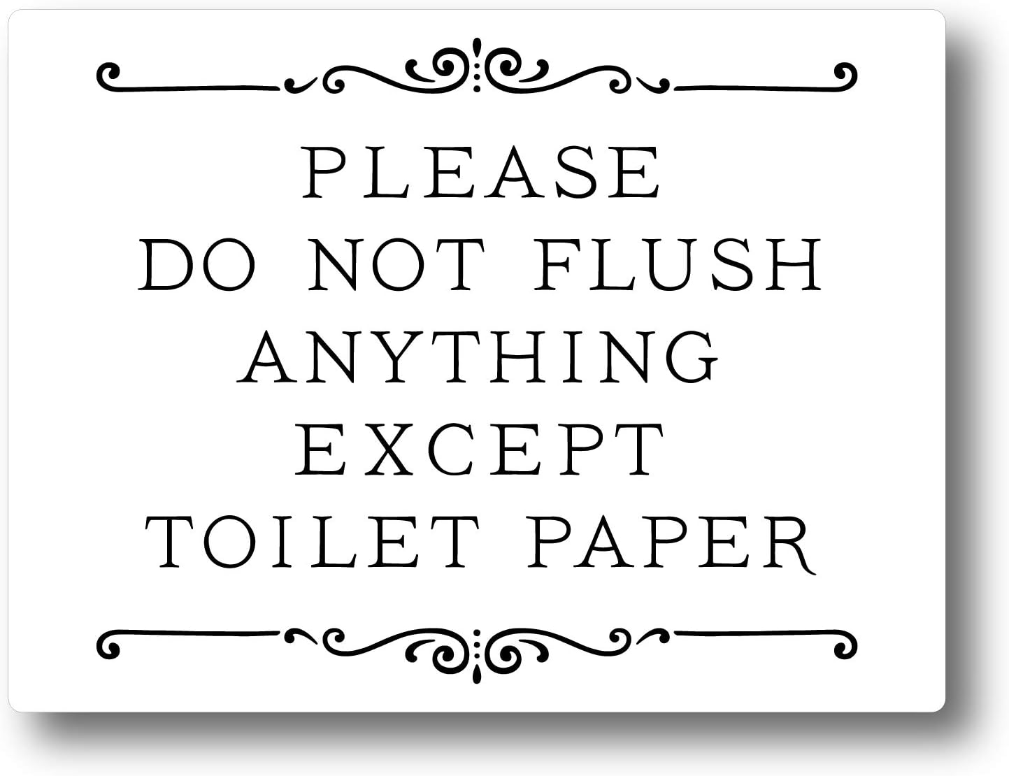 Printable Bathroom Signs Free Printable Do Not Flush Signs
