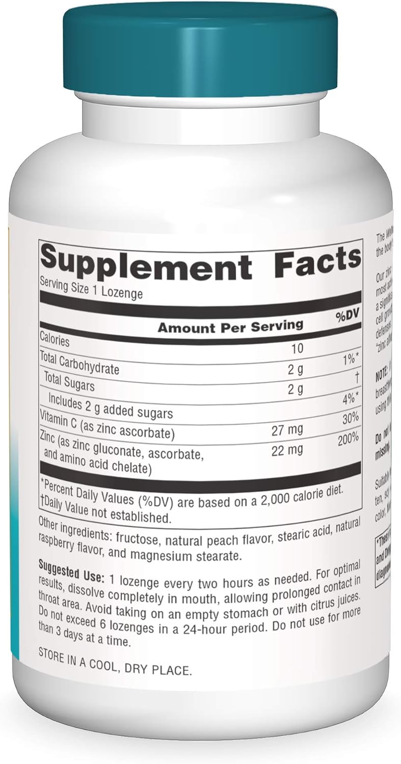 Amazon 亜鉛トローチ 海外直送品 ソースナチュラルズ Source Naturals 亜鉛