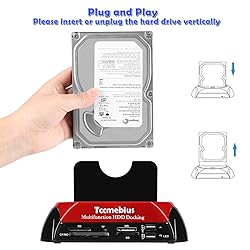 Tccmebius Hard Drive Docking Station, TCC-S862-US